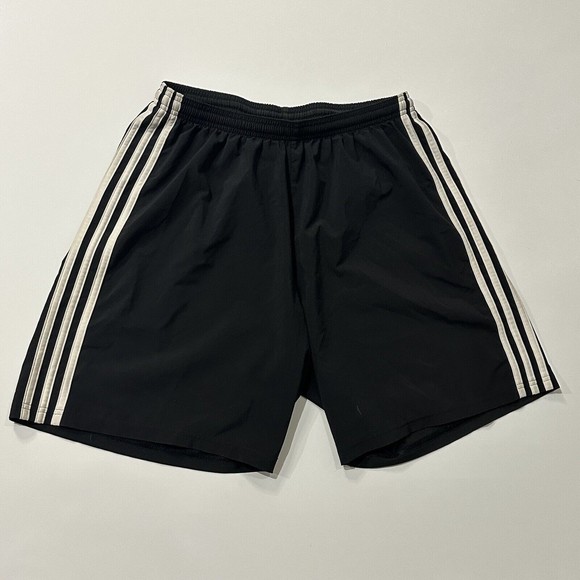 adidas Other - ADIDAS-ATHLETIC SHORTS-MEN’S LARGE-BLACK/WHITE-CLIMALITE